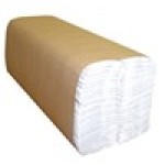 Decor® White C-Fold Towel