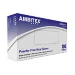 Ambitex® Supreme XP™ White Powder-Free Vinyl Gloves – Medium