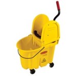 WaveBrake® 35 Quart Mop Bucket with Down Press Wringer
