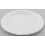 Champware™ White Molded Fiber Plate – 10″