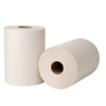 EcoSoft® Natural White 1-Ply Universal Roll Towel